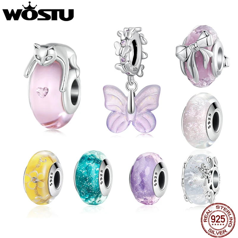 Бусина-Шарм из серебра 925 пробы для браслета