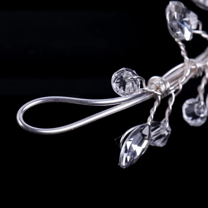 Романтичные Свадебные головные повязки ручной работы с бусинами-кристаллами Женская диадема для торжественных случаев (art.: 3920c41e5b105) - 3920c41e5b105