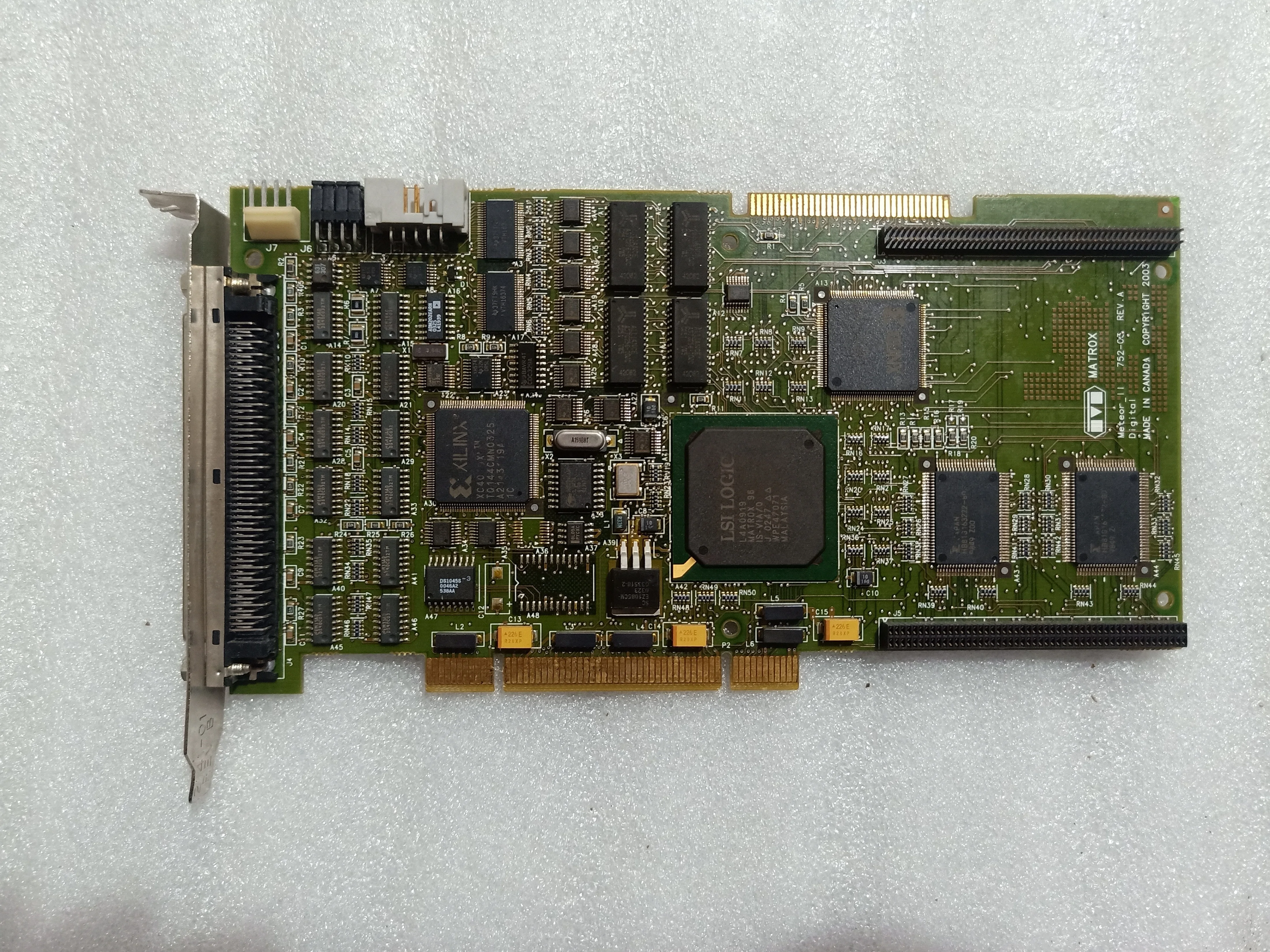 MATROX 752-03 RE V.A Meteor II Digital