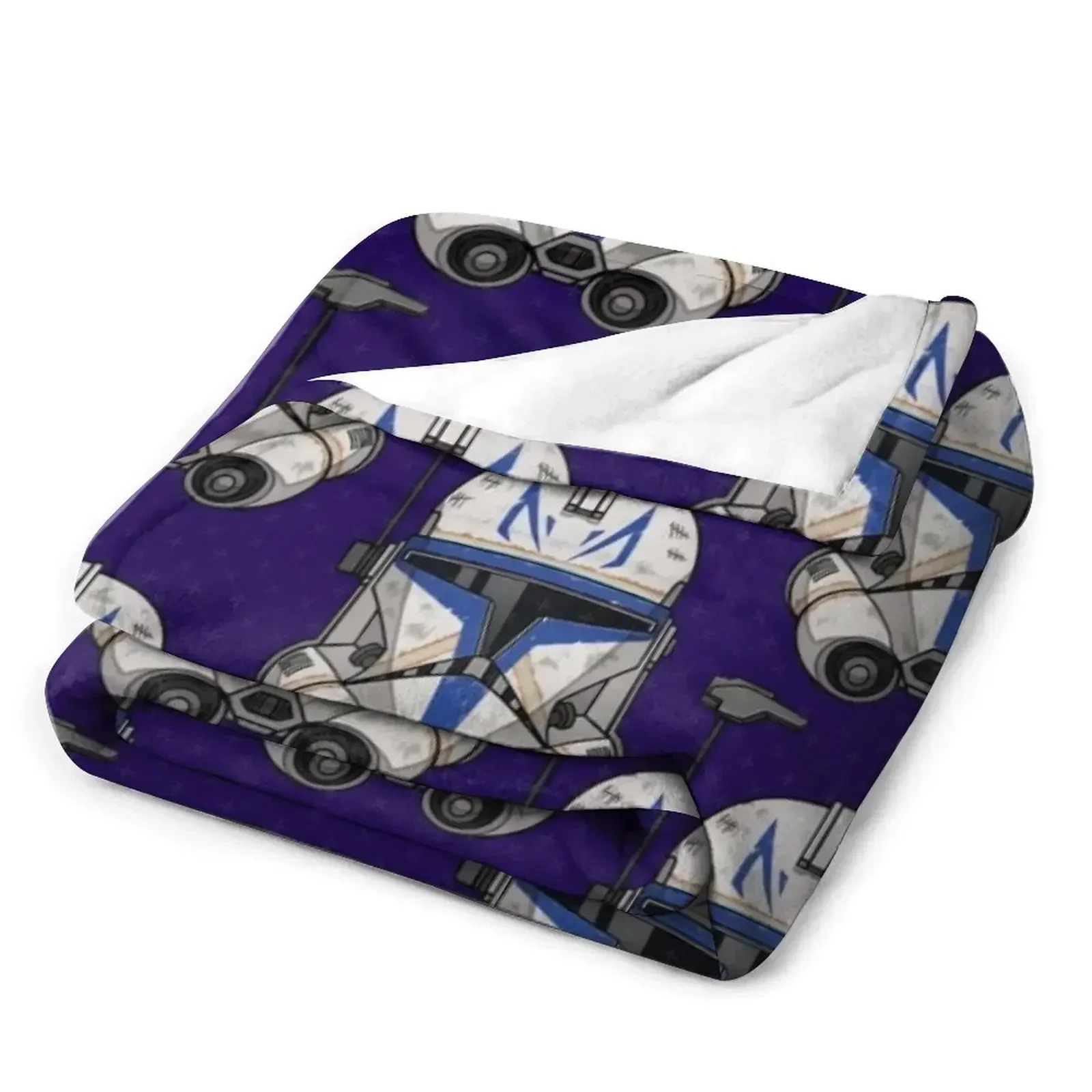 Одеяло Капитан Рекс клетчатые рождественские подарки одеяла