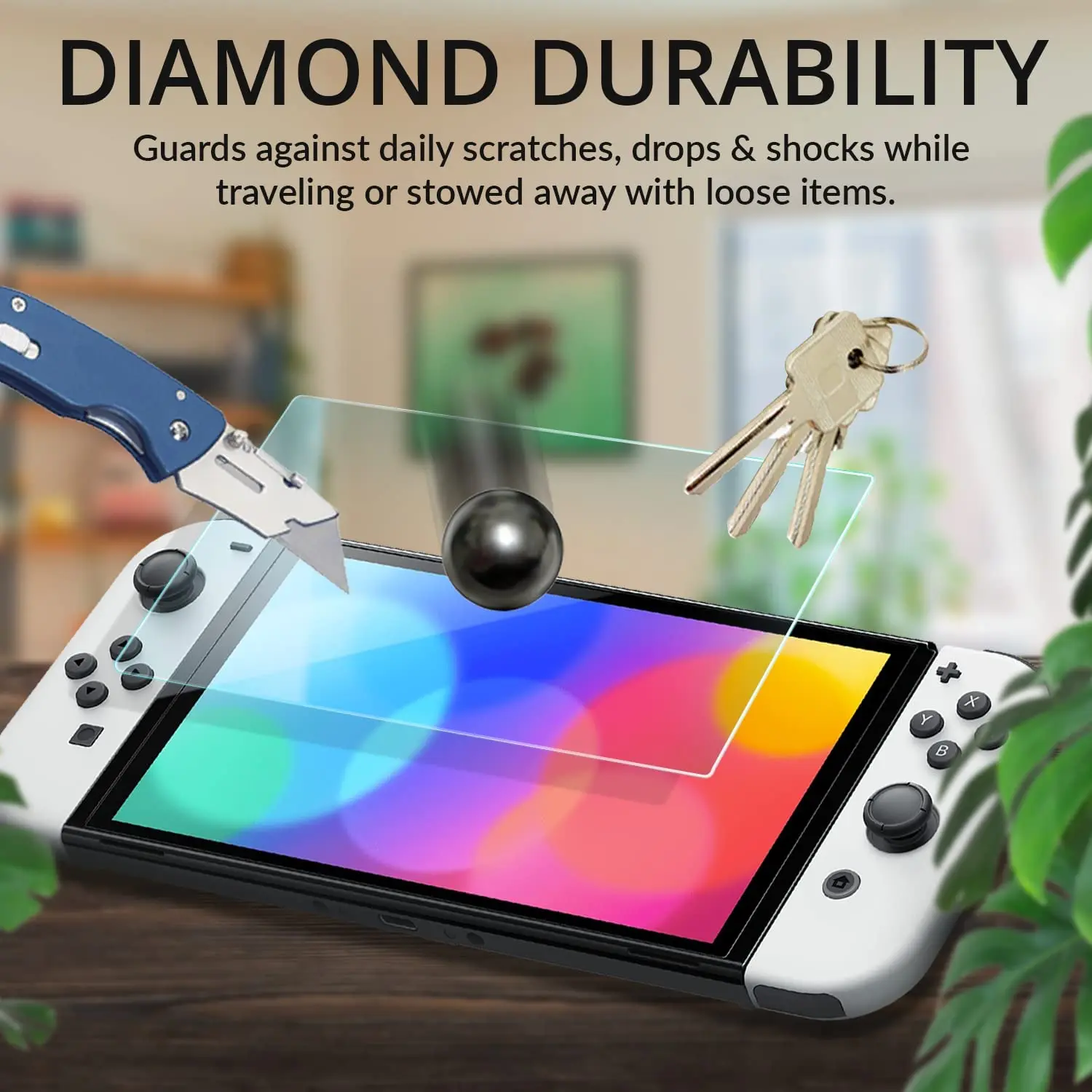 Фото 1-3 упаковки защитное закаленное стекло для Nintendo Switch OLED экран Защитная пленка для Nintendos Switch Lite NS стеклянные аксессуары №3