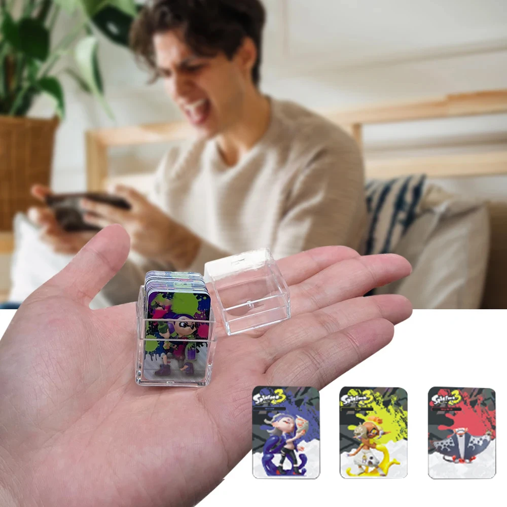 Мини-карты Amiibo Splatoon 3 для Nintendo Switch Pearl + Marina/callie Marie