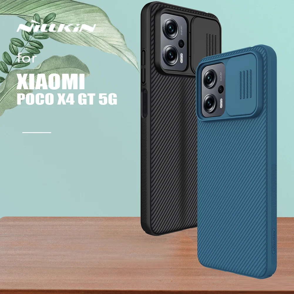 

Чехол Nillkin для Xiaomi Poco X4 GT, задняя крышка для фотоаппарата, Сверхтонкая задняя крышка для Xiaomi Poco X4 GT, чехол для объектива