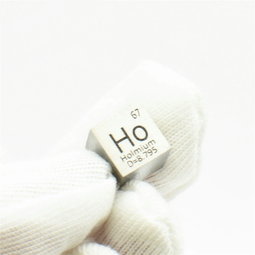 

Rare Earth Holmium Metal 99.9% Element Ho 10x10x10mm Density Cube pure in Periodic Element