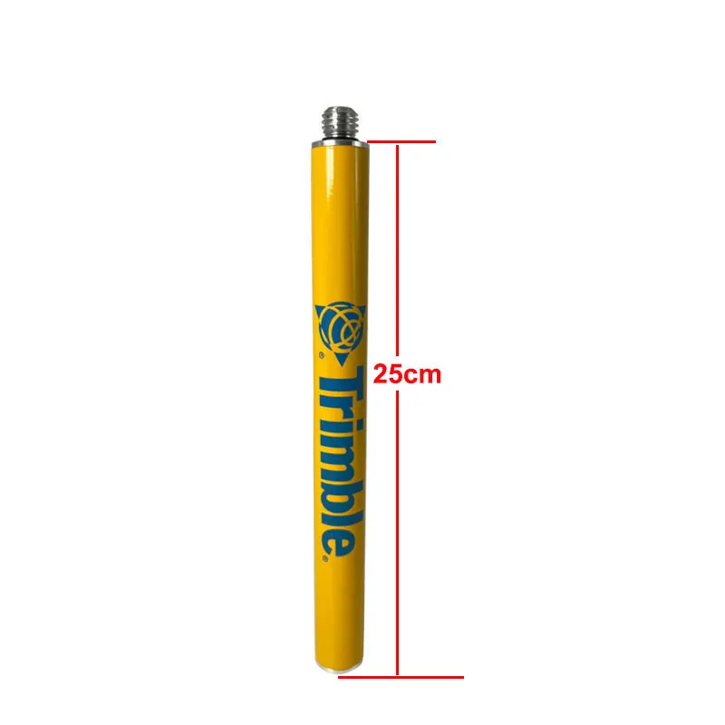 

25cm Surveying Extension Pole Prism Antenna Extend Section For Trimble R12i R12 R10 R9snR8s R2 GPS 5/8 x 11 thread both ends