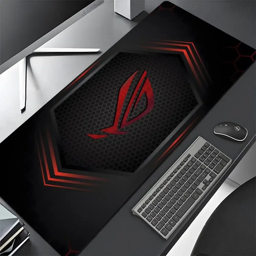 Фото Коврик для мыши ROG ASUS xl Gamer Коврик для мыши Большой коврик для мыши Натуральный каучуковый настольный коврик Анти-ворские настольные коврики для ПК Дизайнерские аксессуары для геймеров №1