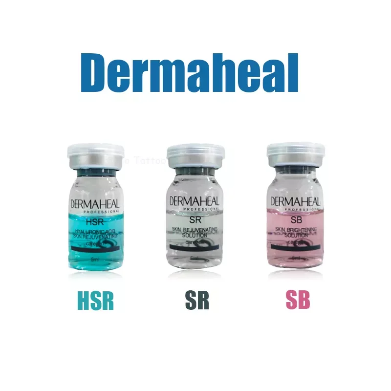 

10x5ml Dermaheal Hyaluronic Acid Ampoule Serum Skincare Anti-aging Skin Care Anti Wrinkle Freckle Removal Face Care Mesotherapy