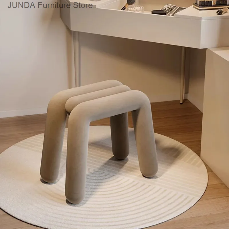 Современные табуреты стул для макияжа скандинавский акцент туалетный столик