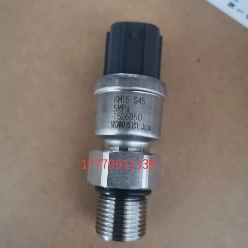 Датчик давления экскаватора Оригинальный датчик Nagano KM15-S45 низкого 5 МП