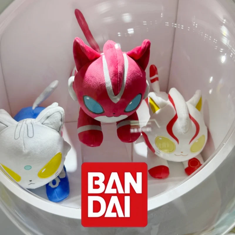 Фото Bandai Ultraman Cat плюшевая кукла Cyro Dream Bius Omica чучело животных мягкая фигурка Коллекционная игрушка для любителей аниме и кино №3