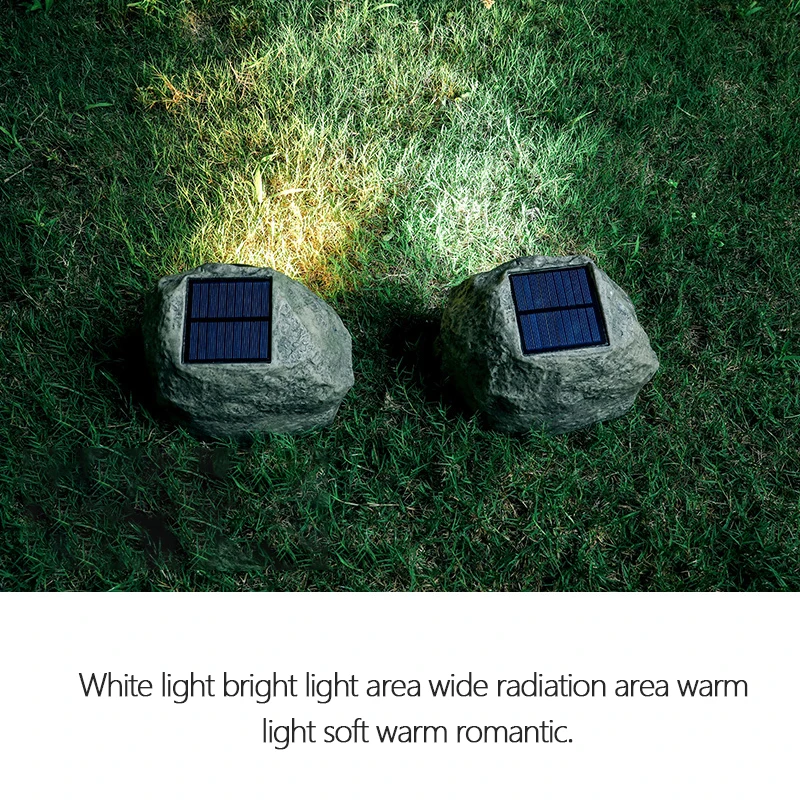 

Realistic Stone Design Outdoor Spotlight Easy To Install Led Light Durable Waterproof Outdoor Spotlight With Stone Design