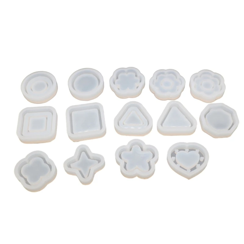 

Multi-Shapes Shaker Silicone Moulds Resin Shaker Molds Resin Casting Mould Silicone Material for DIY Pendant Crafts