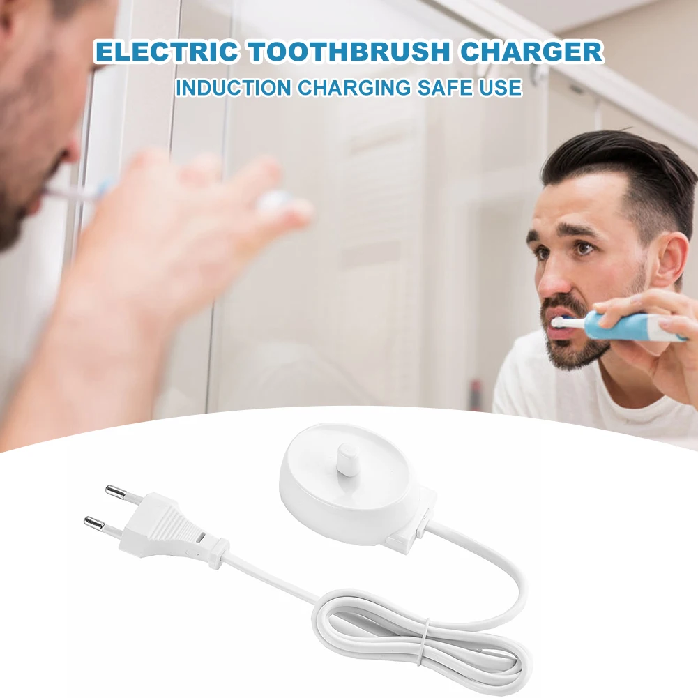 

Portable Electric Toothbrush Charger EU Plug Replacement Toothbrushes Charging Base Stand Holder Adapter for Braun Oral B Series