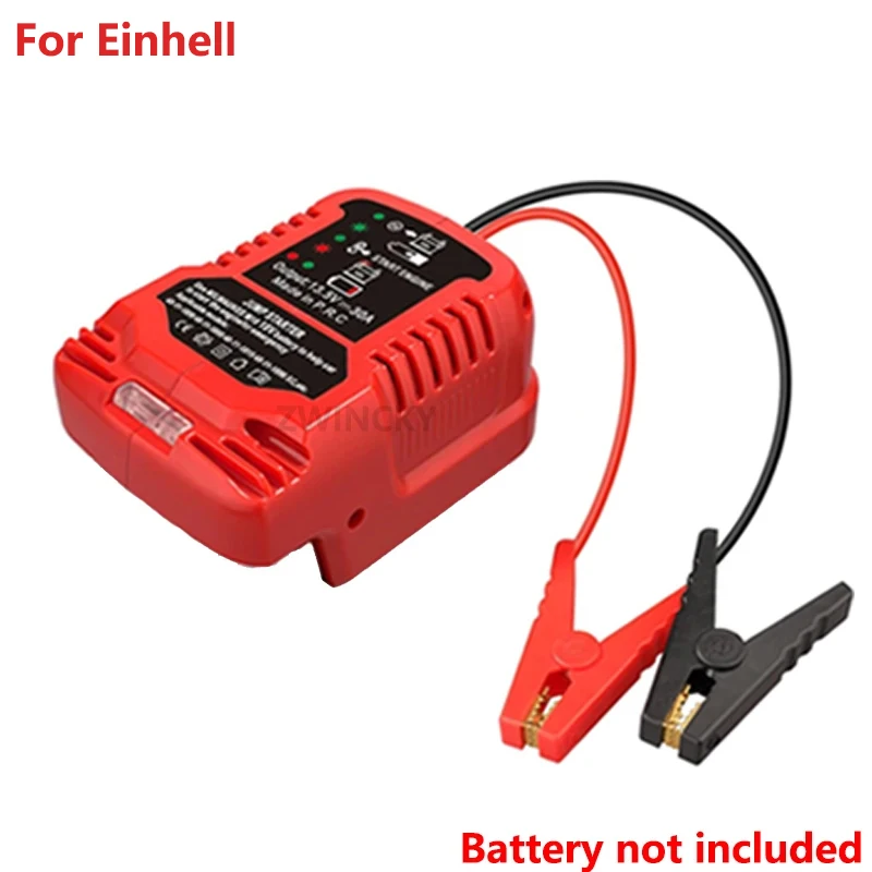 

Перемычки, автомобильные аксессуары для Makita/Dewalt/Milwaukee/Einhell, 18 В, 20 В, литий-ионный аккумулятор, 11AWG, адаптер для пускового управления, усилительный кабель