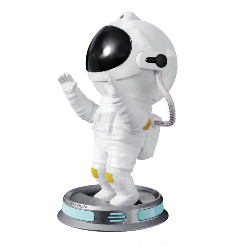 Современный стоячий астронавт со световым проектором. Уникальный дизайн