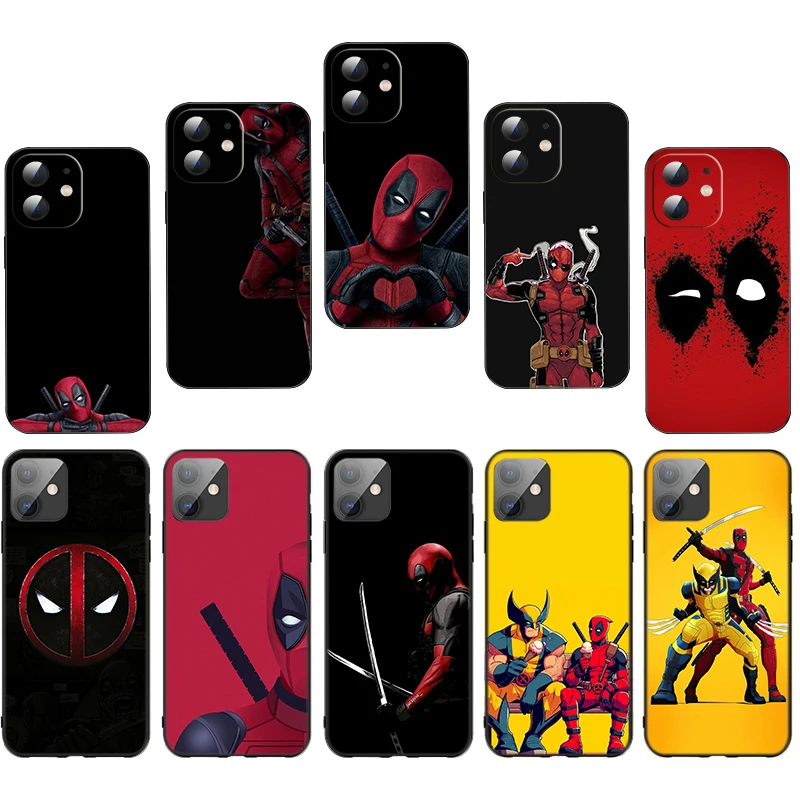 Мягкий силиконовый чехол BB12 Marvel Deadpool для Moto G 5G G9 G30 G50 G60 G52 E7 Power E32