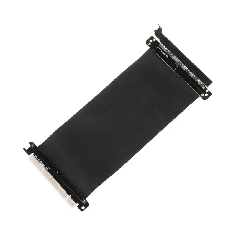 

New 20CM PCI Express 3.0 Flexible Cable PCI-E 16X to PCIE 16X Extension Adapter B2RC