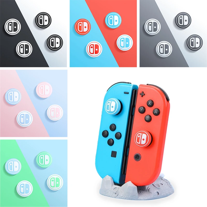 

Крышка для джойстика DISOUR, 4 шт., крышка для джойстика для контроллера Nintendo Switch OLED Lite NS Joy-Con