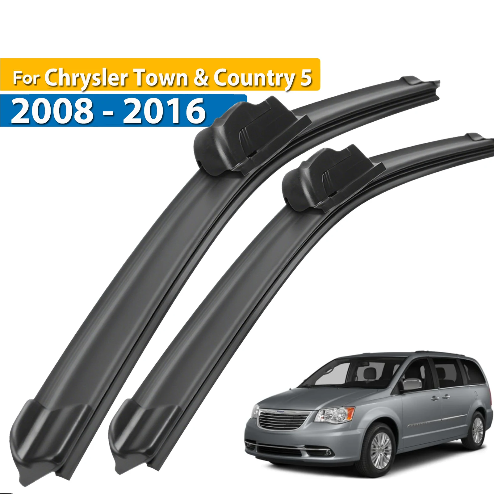 

Щетки стеклоочистителя Erick's LHD для Chrysler Town & Country 5 2008-2016, щетки стеклоочистителя лобового стекла 26 дюймов + 20 дюймов