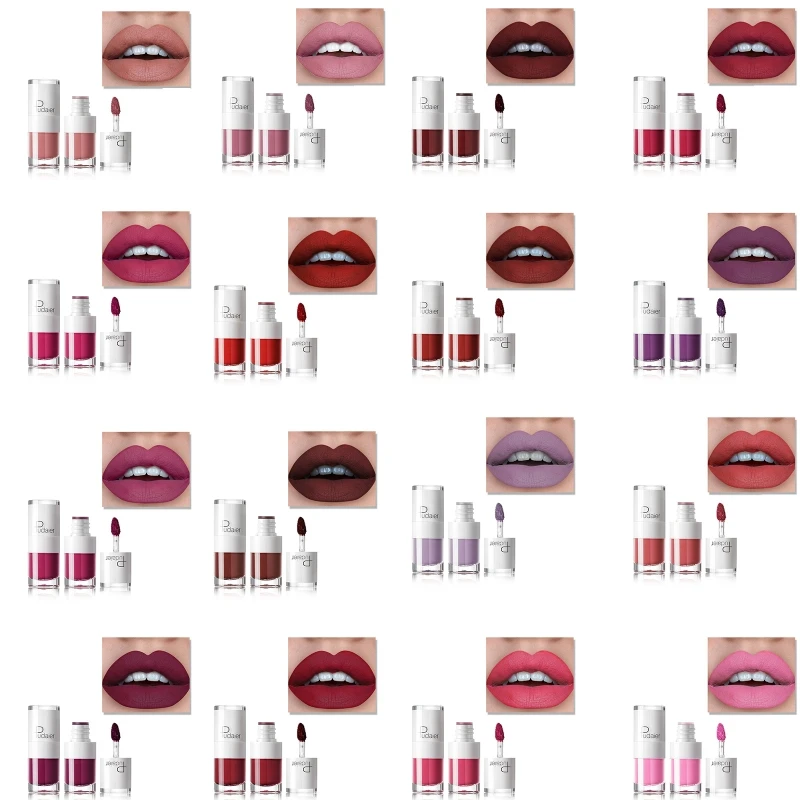 

Liquid Lipstick Chestnut Nude Dark Red Matte Matt Mat Pens Pumpkin Color