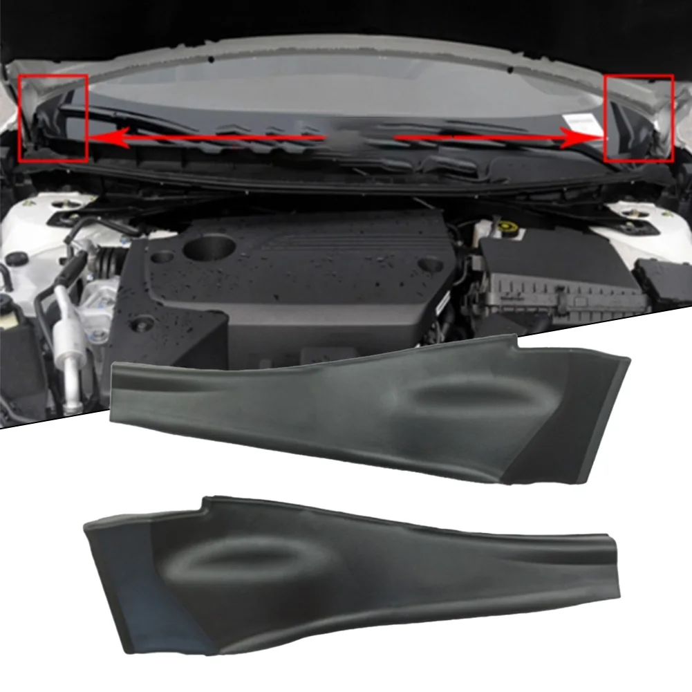 

For Nissan Altima 2013 2pcs Wiper Cowl Cover Black For Nissan Altima 2013-2016 Heat Resistant Windshield Wiper Cowl Cover