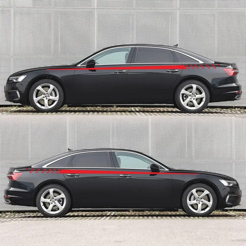 2 шт. Стикеры для боковой юбки автомобиля Ford Focus MK2 MK3