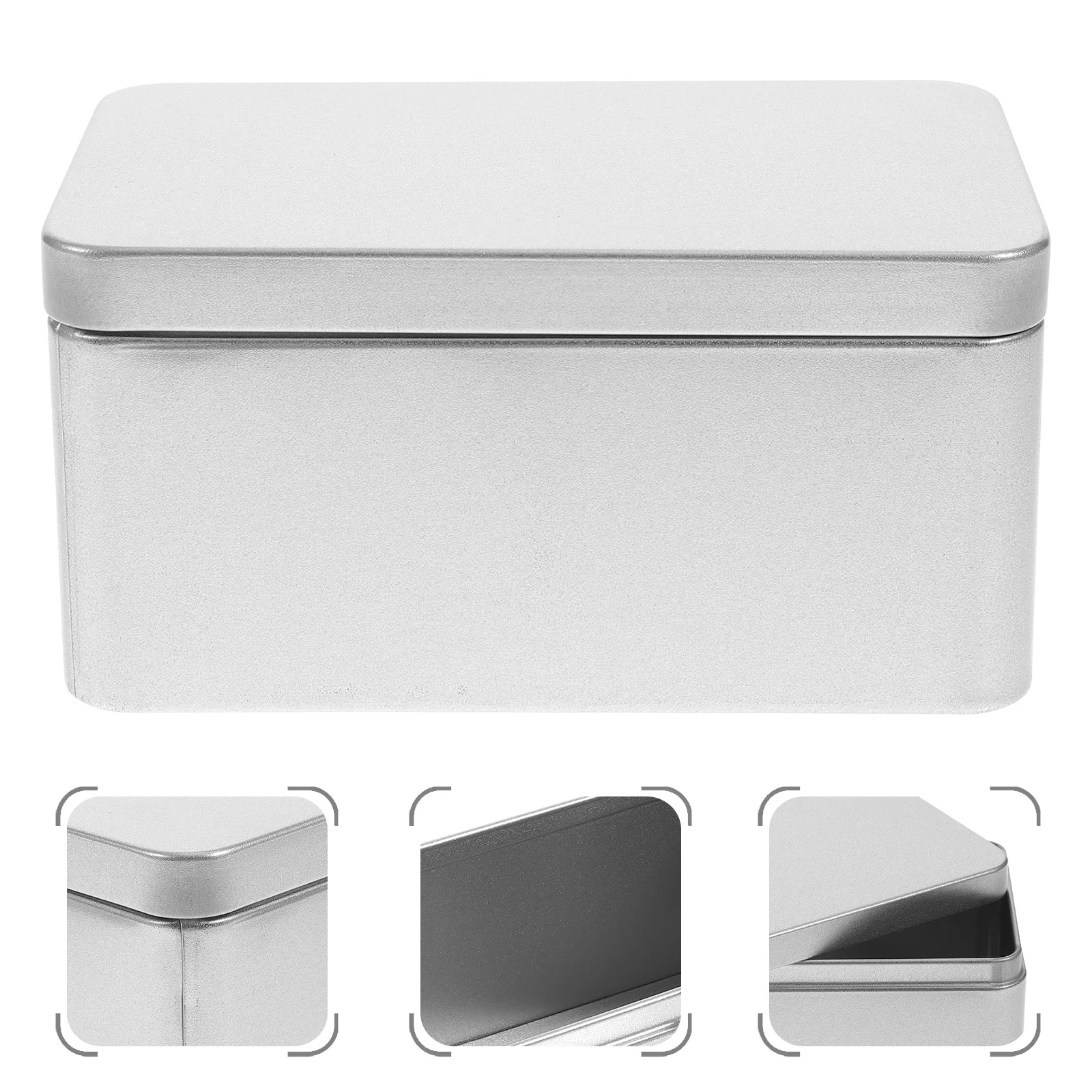

Small Box Empty Metal Box Portable Storage Box Wedding Bakery Box Black Wedding Decor Gift Box Tea Leaf Storage Container