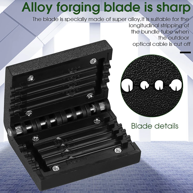 Волоконный инструмент для зачистки открытой крышки типа 1 5-3 3 мм Продольный луч