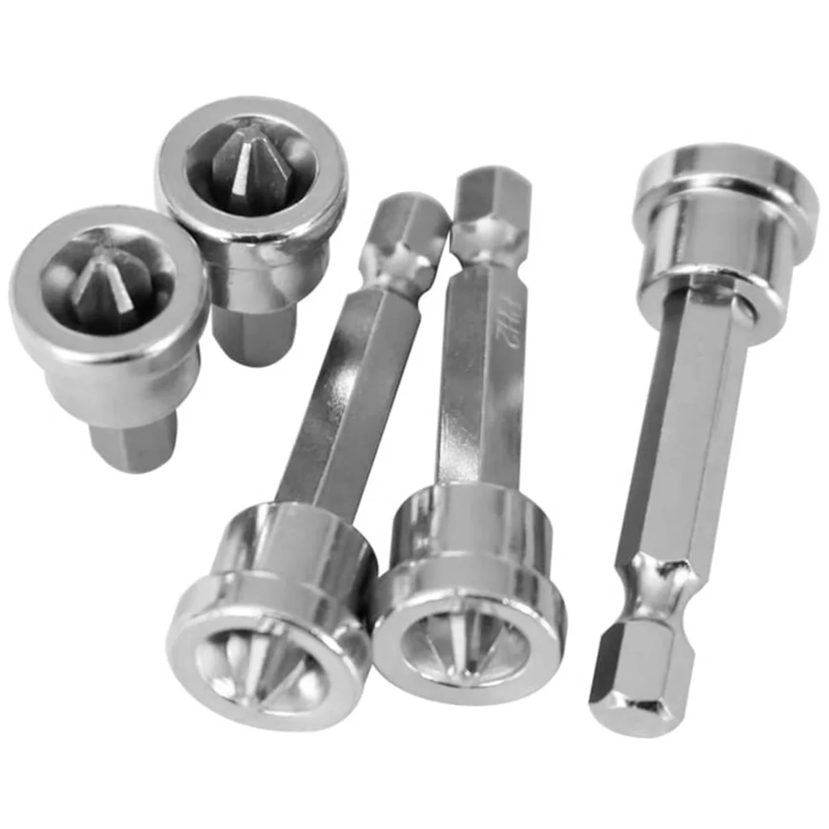 

5 шт. позиционирующие Биты для отвертки крестовые магнитные биты для отвертки набор позиционирующих бит с шестигранным хвостовиком для эле...