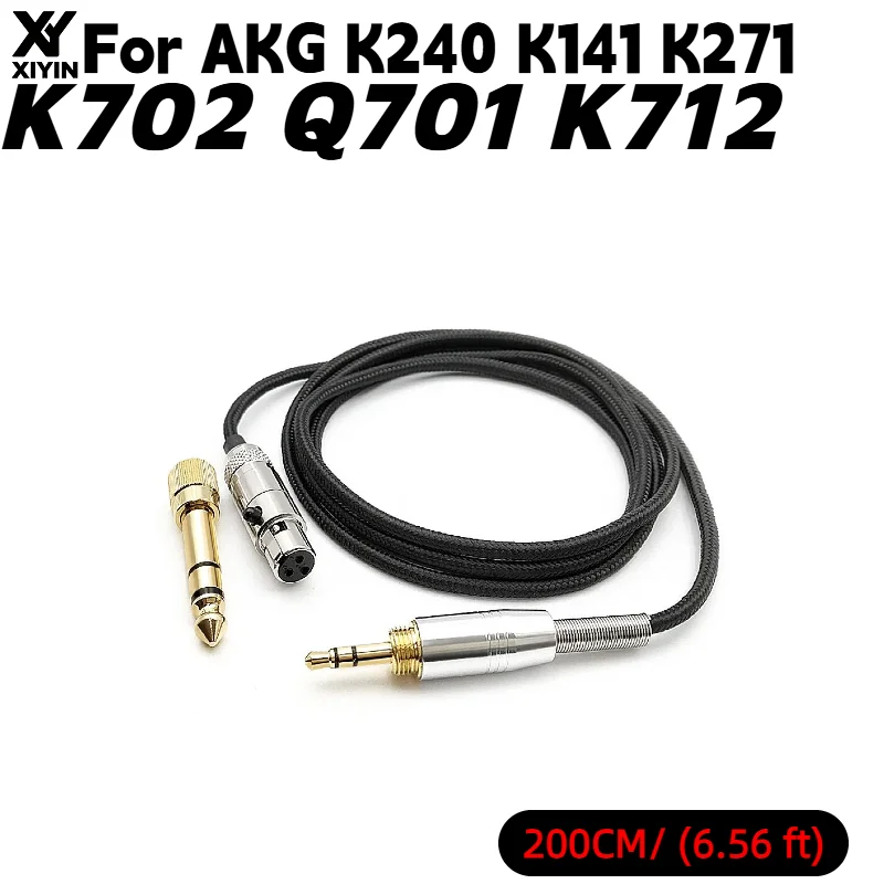 3-контактный мини-кабель XLR для балансного подключения, предназначенный для ремонта гарнитур AKG K240, K240S, K240MK II, K271s, K702, Q701, K712, K171, K181, M220. (art.: 3920dd01bb2f9) - 3920dd01bb2f9
