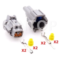 1 set 2 pins car flog lamp cable harness socket pb291 02127 6188 0554 6185 0867 automobile waterproof connector