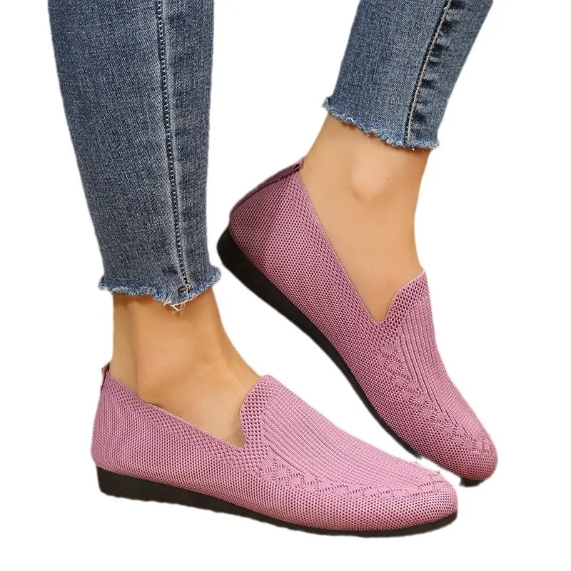 Женские кроссовки удобная повседневная модная сетчатая износостойкая обувь на