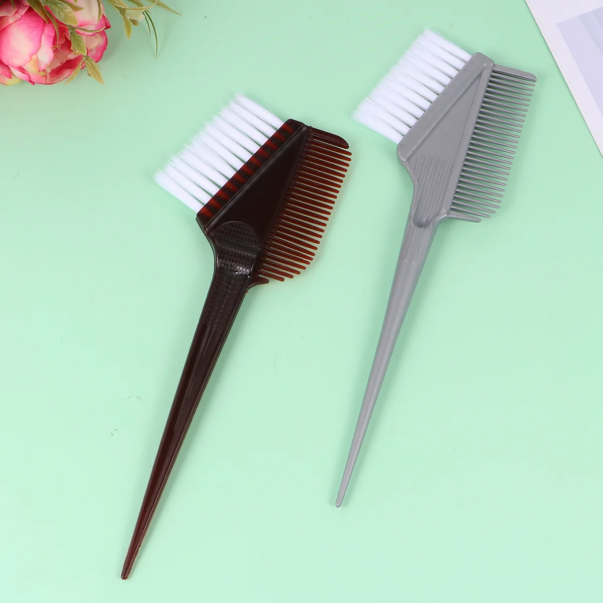 

Hair Brush Dye Color Kit Salon Comb Applicator Coloring Beard Dyeing Diy Tool