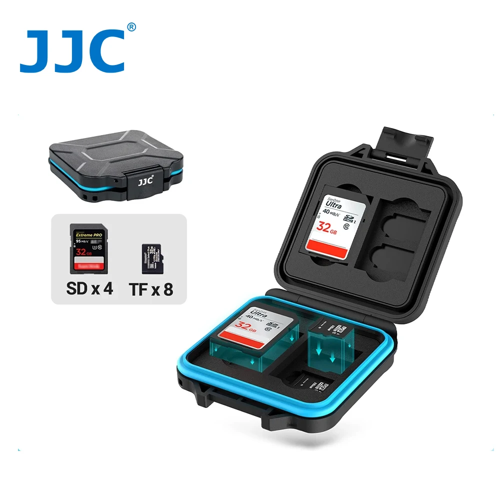 JJC 16 слотов для Micro SD-карт памяти |