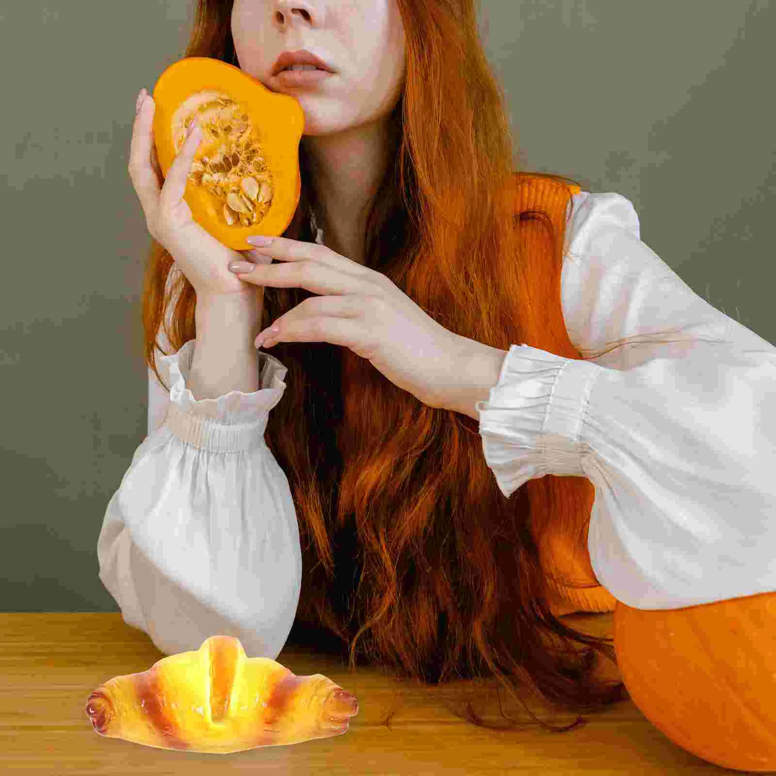 

Светильник Ночной светодиодный для украшения хлеба, Круассанов, Круассанов, детских кроватей, Круассанов, ламп, настольная модель