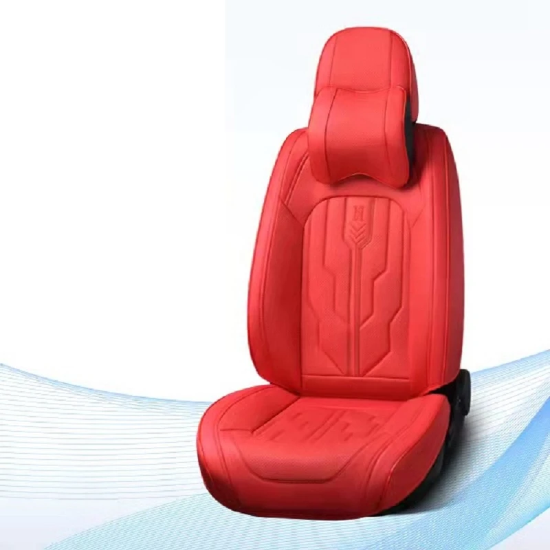 

Universal Car Seat Covers Full Covered Durable Leather Seat Cushion For 90% Sedan SUV Full Set Including Front and Rear Cover
