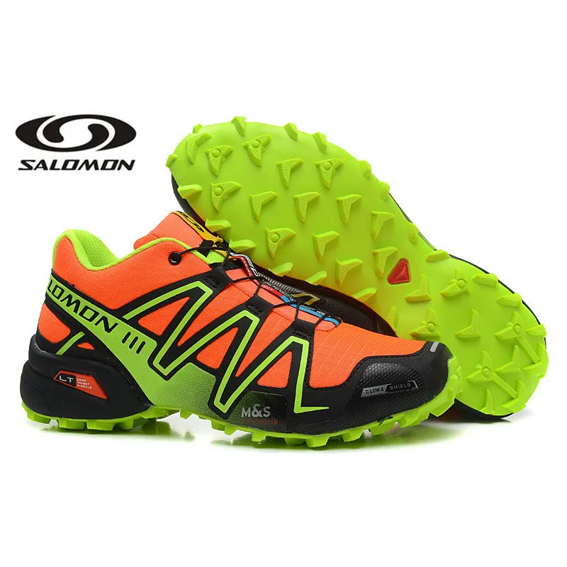 Salomon Speed Cross 3 CS III Men Sneakers Red Man Breathable Flats Walking Shoes Men Trainers e  Running Shoes