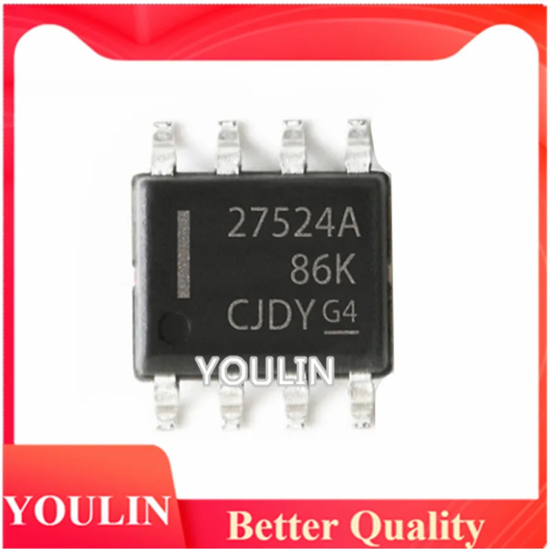 

10pcs New original genuine UCC27524ADR chip SOIC-8 gate driver IC