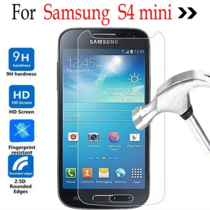 Закаленное защитное стекло для экрана Samsung Galaxy S4 mini i9190 S4mini i9198i9192i91959190 (art.: 7a73048d8) - 7a73048d8