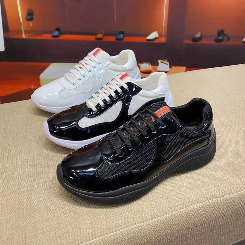 

2022 New Arrival Mens Casual Shoes Top Quality America Cup Sneaker Men Fashion Luxury Shoes Cowhide Insole Net Cloth Sports Shoe