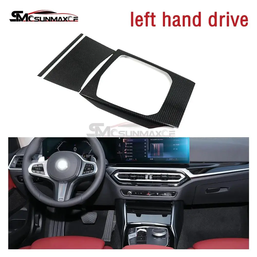 

Настоящее углеродное волокно, внутренняя центральная консоль, крышка панели переключения передач для BMW 2 3 4 серии G20 G22 G42 330i 325i 430i M3 M4 G82 G80