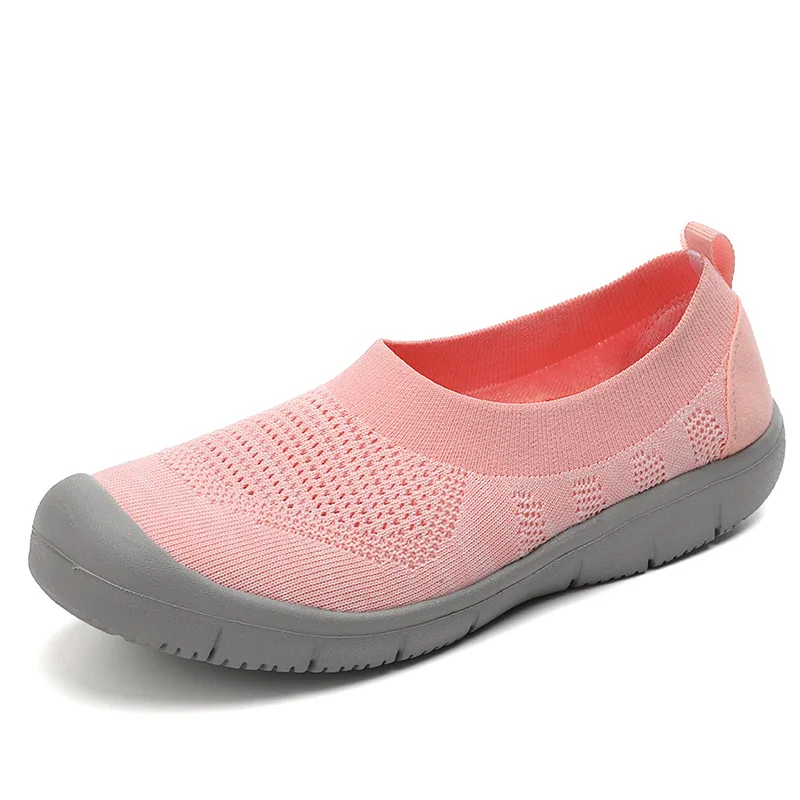 

Women Shoes Women's Breathable Mesh Sneakers Ballet Flats Ladies Slip on Flats Shoes Plus Size 35-42