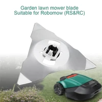 lawn robot blade stainless steel lawn mover replacement cutting blades for robomow rs rc automatic moving robot machine parts