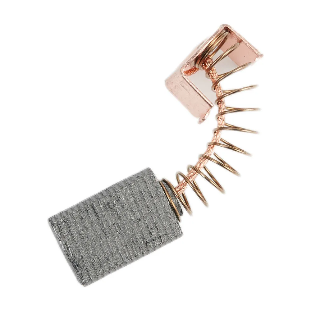 

Cap Diam:9mm Carbon Brushes Electric Motors Spare Parts Replacement For Black&Decker Angle Grinder Spring Diam:4.8mm Durable New