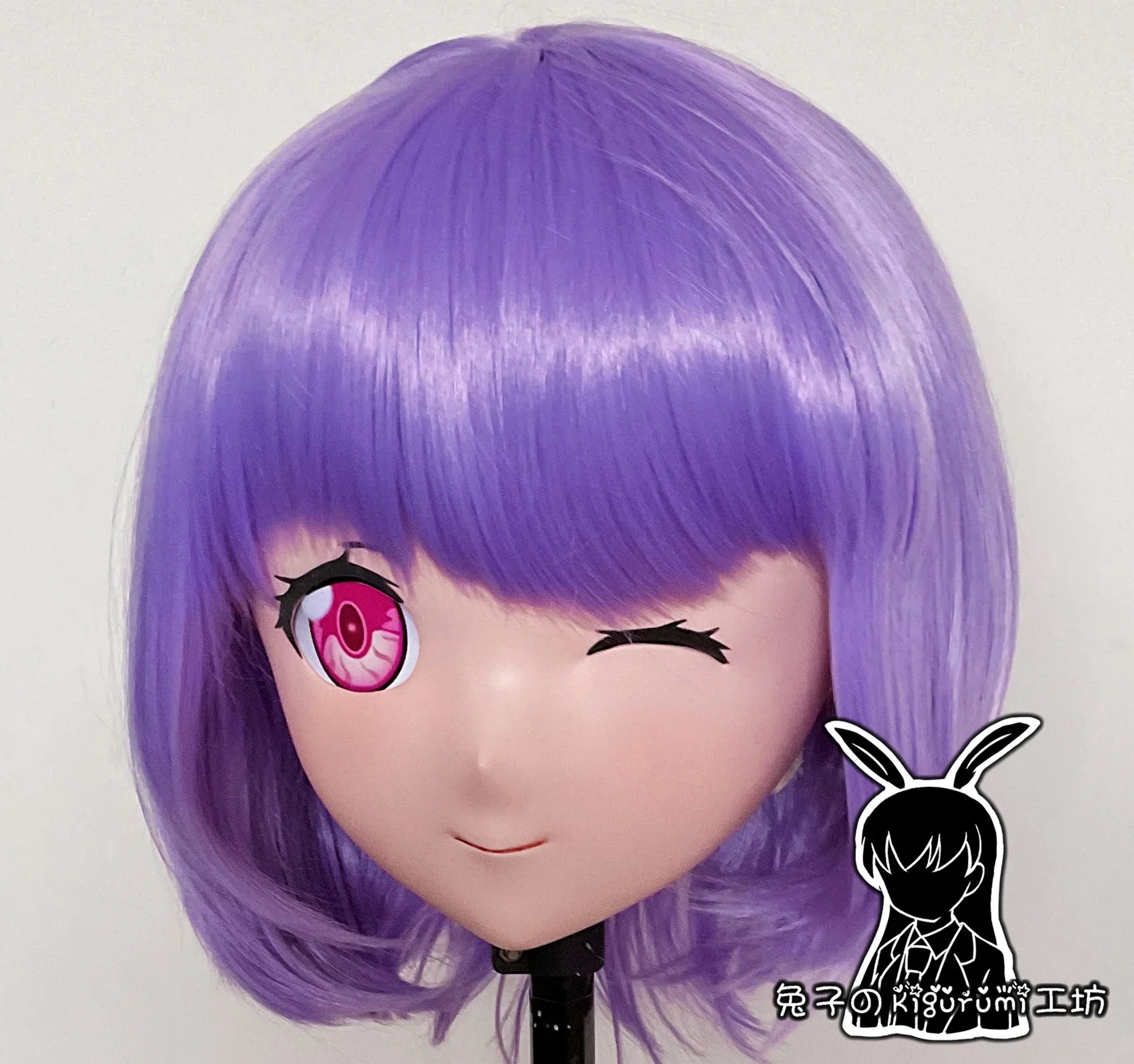 Индивидуальная полноразмерная маска ручной работы с задней крышкой милая