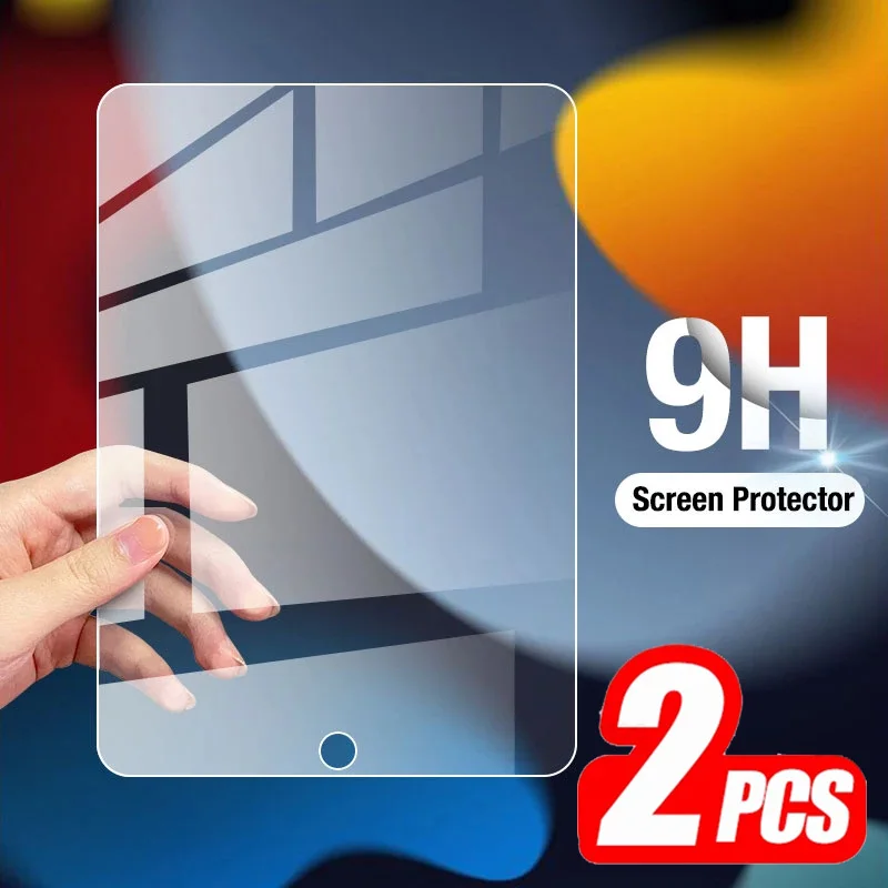 

9H Tempered Glass For Apple iPad Air 1 2 3 4 5 9.7 10.5 10.9 2th 3th 4th 5th Generation 2015 2019 Screen Protector Tablet Film
