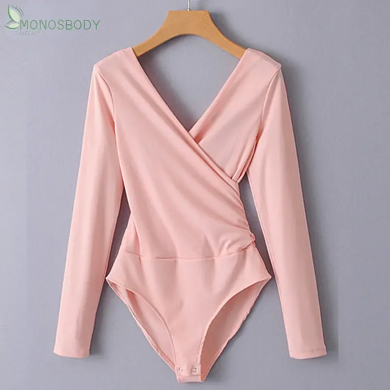 Monos Mujer Body Femme 2024 секс-топы с открытой спиной модные женские боди черные эластичные