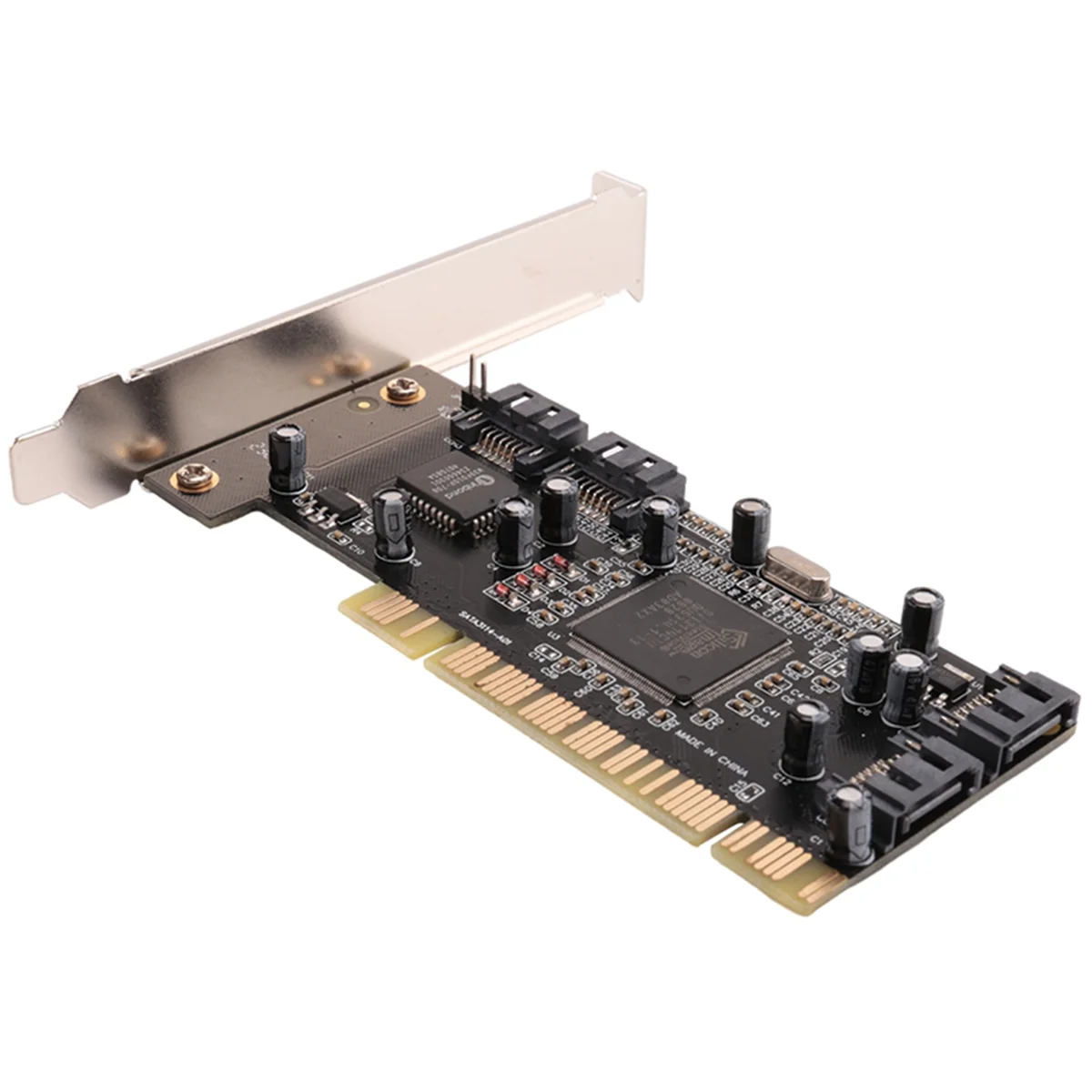 Фото Карта массива MQXGF 3114 Карта расширения SATA 4-портовая карта расширения PCI в SATA №2