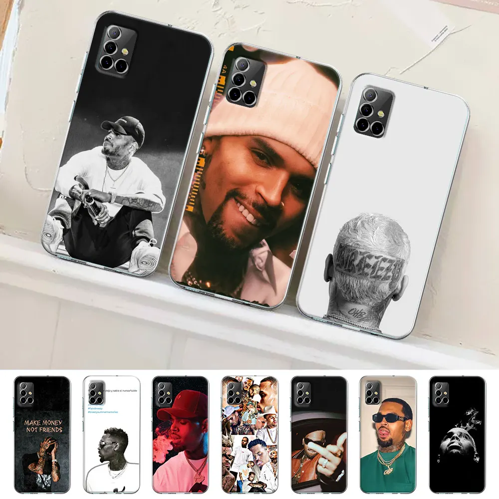

Chris Brown Breezy Case for Samsung Galaxy A53 A54 A13 A52 A12 A51 A32 A71 A21s A31 A72 A02s A41 A42 A73 TPU Soft Phone Cover