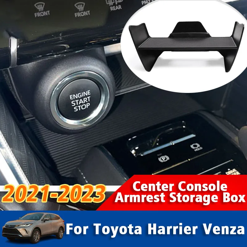 

Car Center Console Armrest Storage Box For Toyota Harrier Verza 2021 2022 2023 Centrer Organizer Case Stowing Accessories